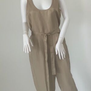 Women's Tan Jumpsuit